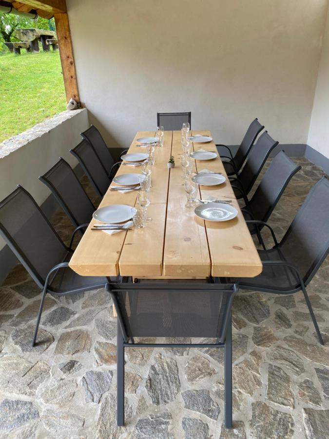 Posestvo Tmzek Villa Бовец Екстериор снимка